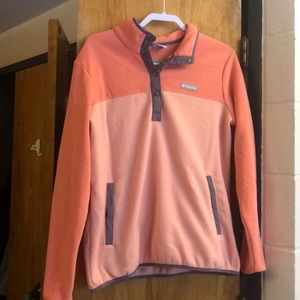 Columbia quarter button fleece